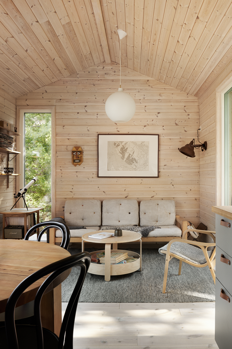fritidsboende vardagsrum tra design
