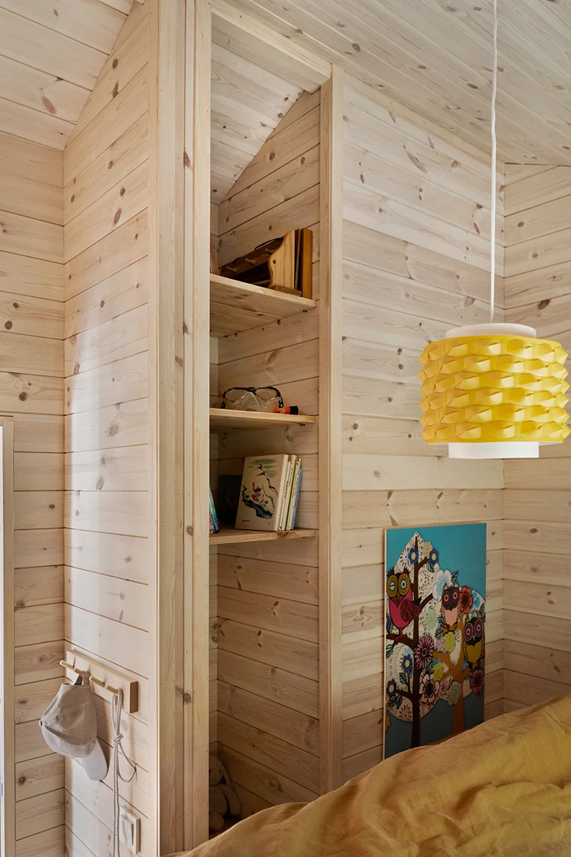 Hytte 50 m2 plassbygd lagring