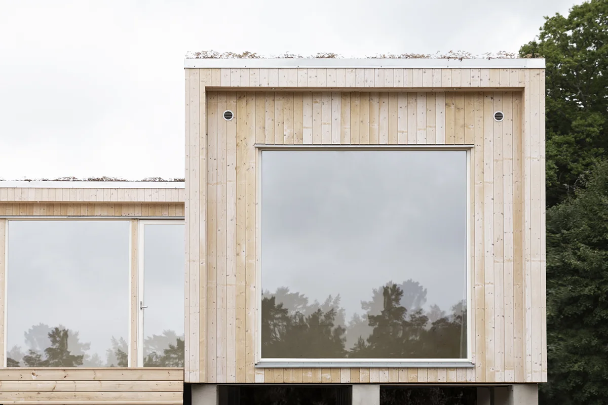 Hytte 68 m2 i grøntområder