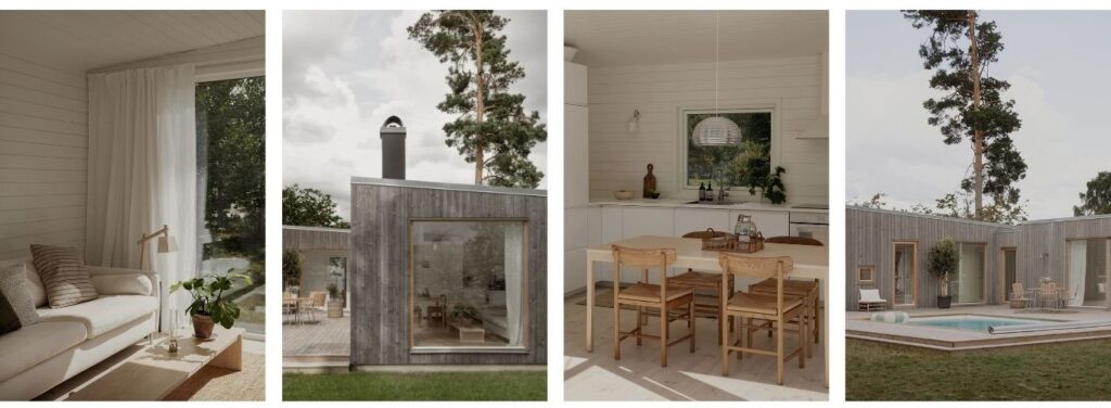 Interiör och exterior bilder från Enkelrum