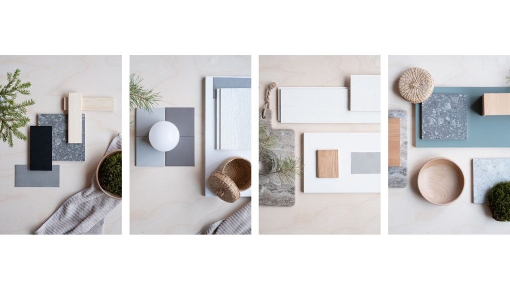 Moodboard från Enkelrum materialval