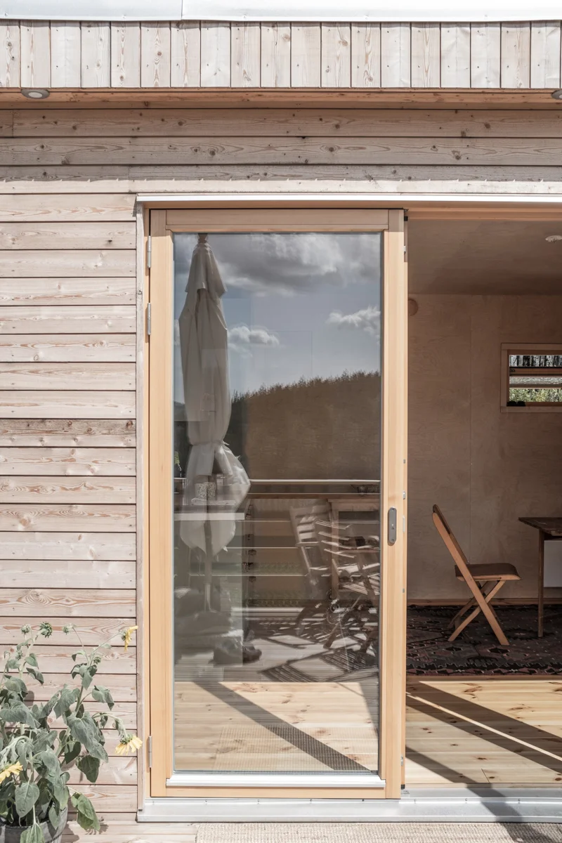 Holiday cabin 34 sqm, window
