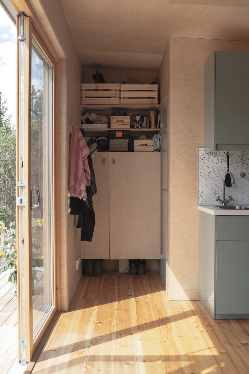 Holiday cabin 34 sqm, hallway