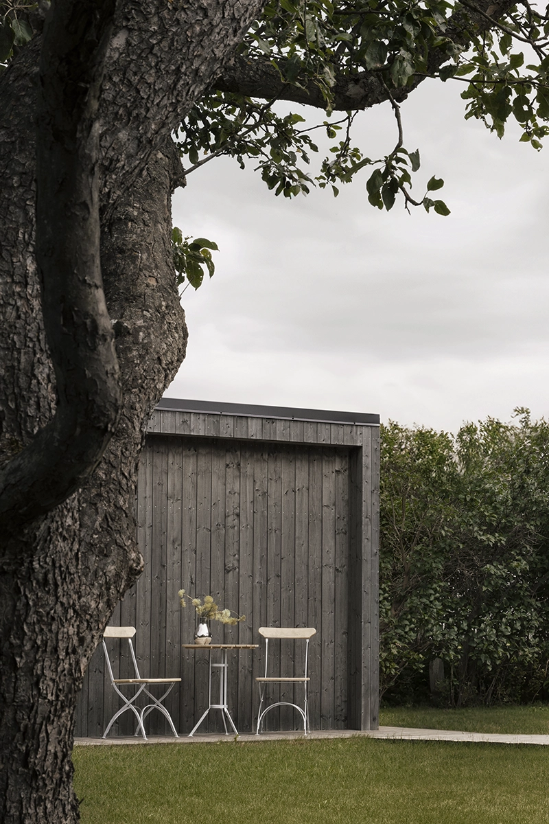 House 20 sqm with a patio