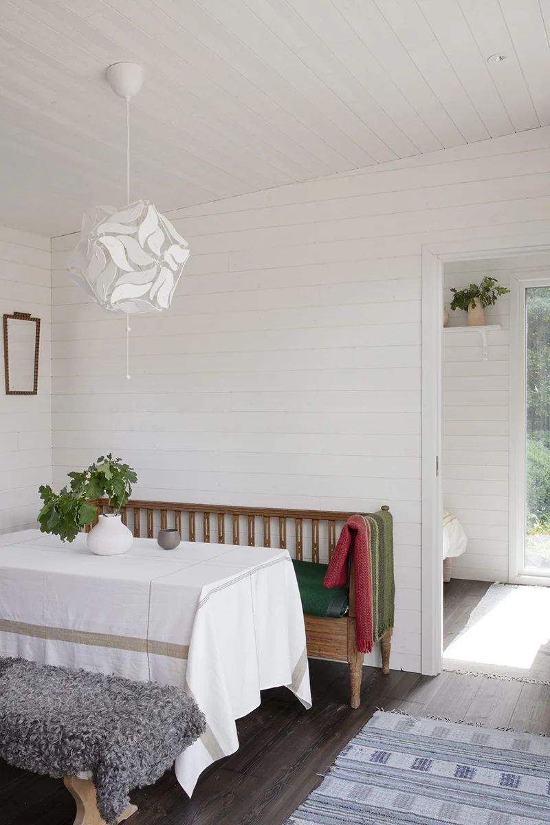 Dining room in a house 30 sqm