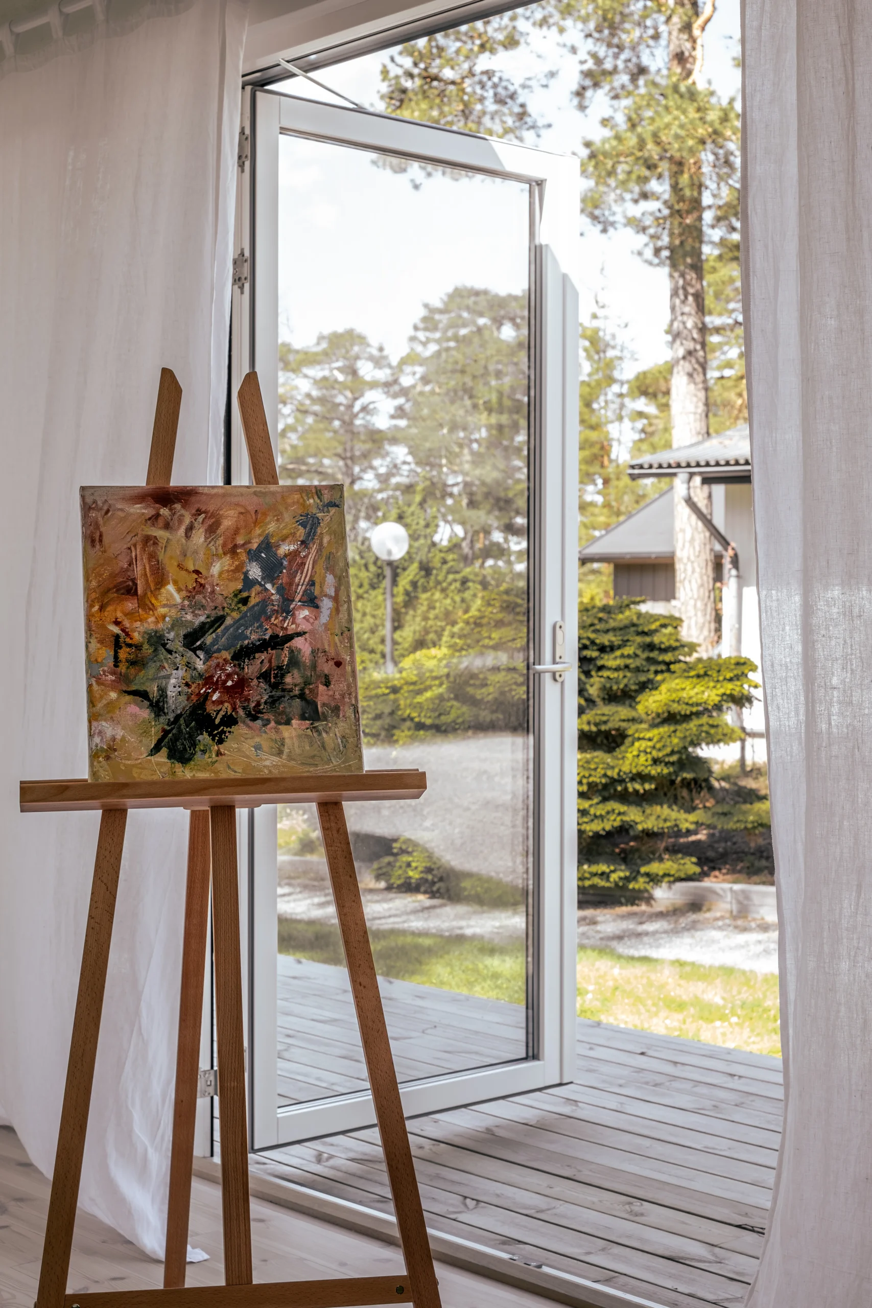 Marockansk matta och inredning yogastudio Dalarö